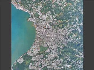 Mayaguez City, Puerto Rico (2025) 3D Model preview
