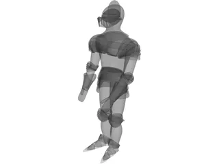 Knight Armor 3D Model preview