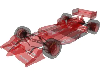 Indycar 3D Model preview