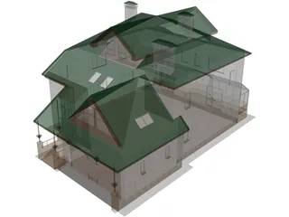 House 3D Model preview