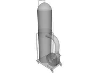Vacuum Cleaner 3D Model preview