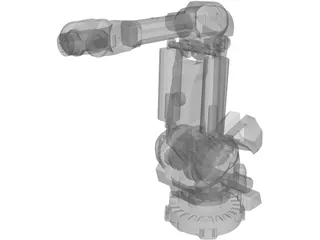 ABB IRB 6400RF 3D Model preview