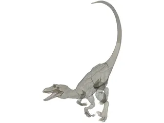 Raptor 3D Model preview