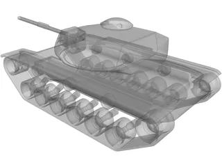 M60A3 3D Model preview