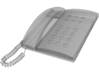Telephone 3D Model preview