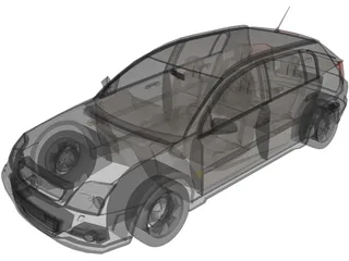 Opel Signum 3D Model preview