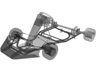 Kart 3D Model preview