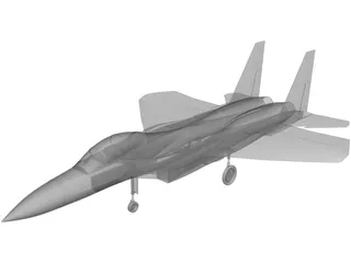 F-15 3D Model preview