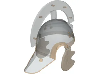Helmet Roman 3D Model preview