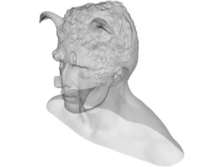 Monster Head 3D Model preview