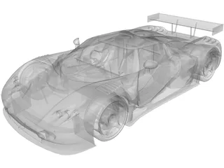 Koenigsegg CCGT 3D Model preview