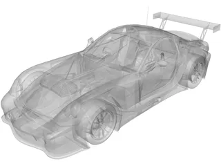 Panoz Esperante 3D Model preview