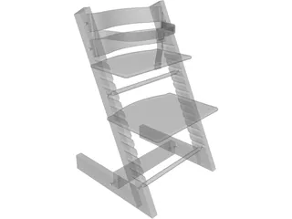 Chair 3D Model preview