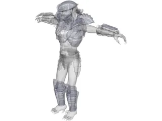 Predator 3D Model preview