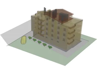 House 3D Model preview