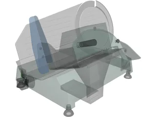 Meat Slicer 3D Model preview