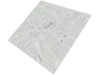 Topeka City 3D Model preview