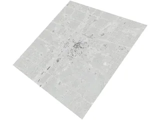 Wichita City 3D Model preview