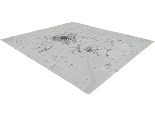 Minneapolis City 3D Model preview