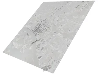 Savannah City 3D Model preview