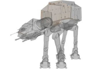 Star Wars All Terrain Armored Transport 3D Model preview
