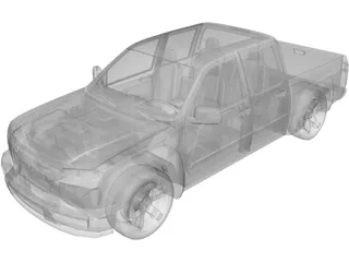 GMC Canyon (2007) 3D Model preview