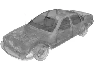 Chevrolet Impala SS (1995) 3D Model preview