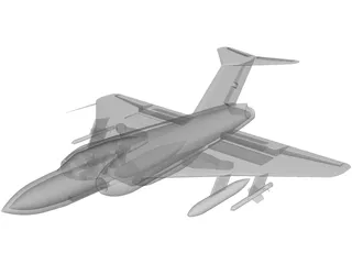 Gloster Javelin 3D Model preview