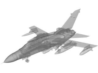RAF Tornado GR4 3D Model preview