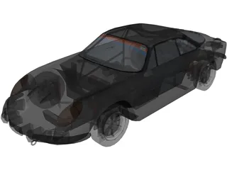 Renault Alpine A110 3D Model preview