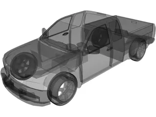 Chevrolet Colorado (2008) 3D Model preview