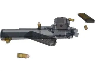 M1911 Load Out 3D Model preview