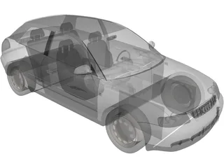Audi A3 3D Model preview