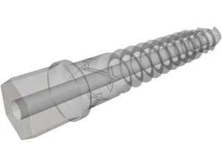 Bone Implant 3D Model preview