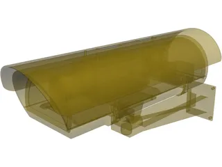 Surveillance Camera 3D Model preview