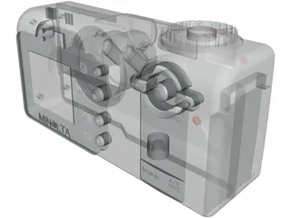 Minolta Dimage F100 3D Model preview