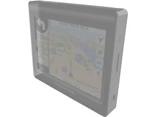 GPS Navigation System 3D Model preview