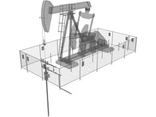 Jack Pump TECSA 3D Model preview