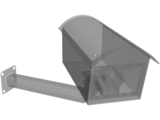 Fake Security Camera 3D Model preview