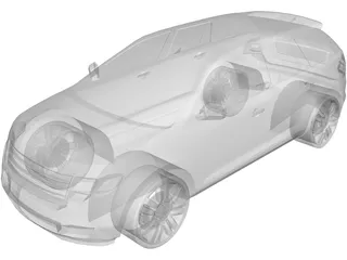 Ford Edge (2008) 3D Model preview