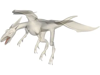 Dragon 3D Model preview
