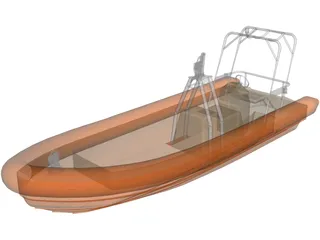 Search and Rescue Craft 3D Model preview