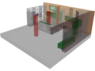 Kitchen 3D Model preview