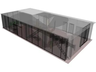Reception 3D Model preview