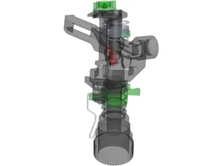 Sprinkler 3D Model preview