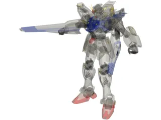 Gundam F91 3D Model preview