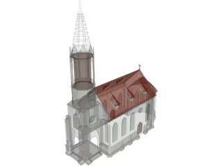 Church 3D Model preview