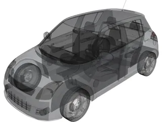 Suzuki Swift 3D Model preview