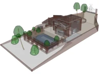 House 3D Model preview
