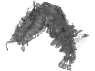 Transformers 2 Devastator 3D Model preview